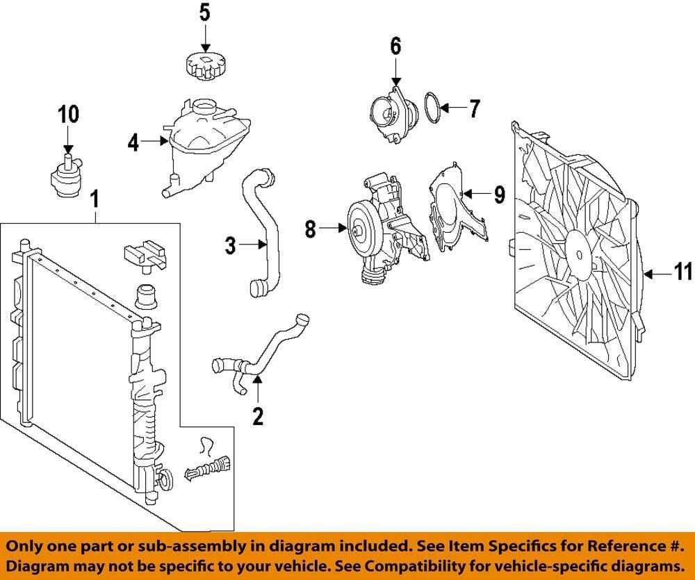 Visualizing The 2014 Mercedes GL450 Coolant Hose Configuration