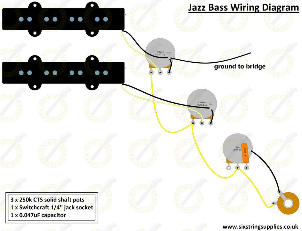 Understanding The Wiring Diagram For A Fender P Bass