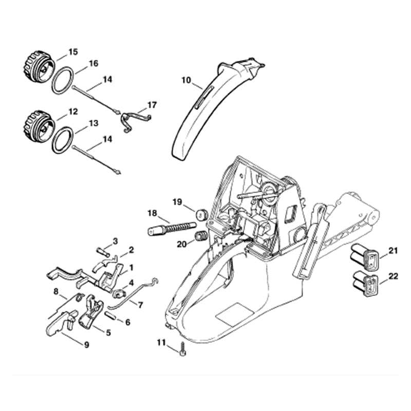 Exploring The Parts Diagram Of The Stihl Ms Chainsaw