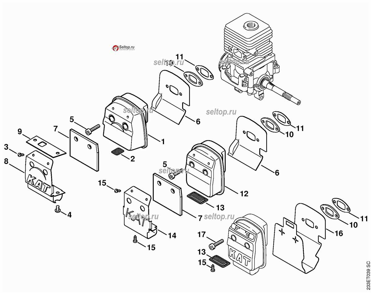 Exploring The Stihl FS 45 Trimmer Parts Diagram