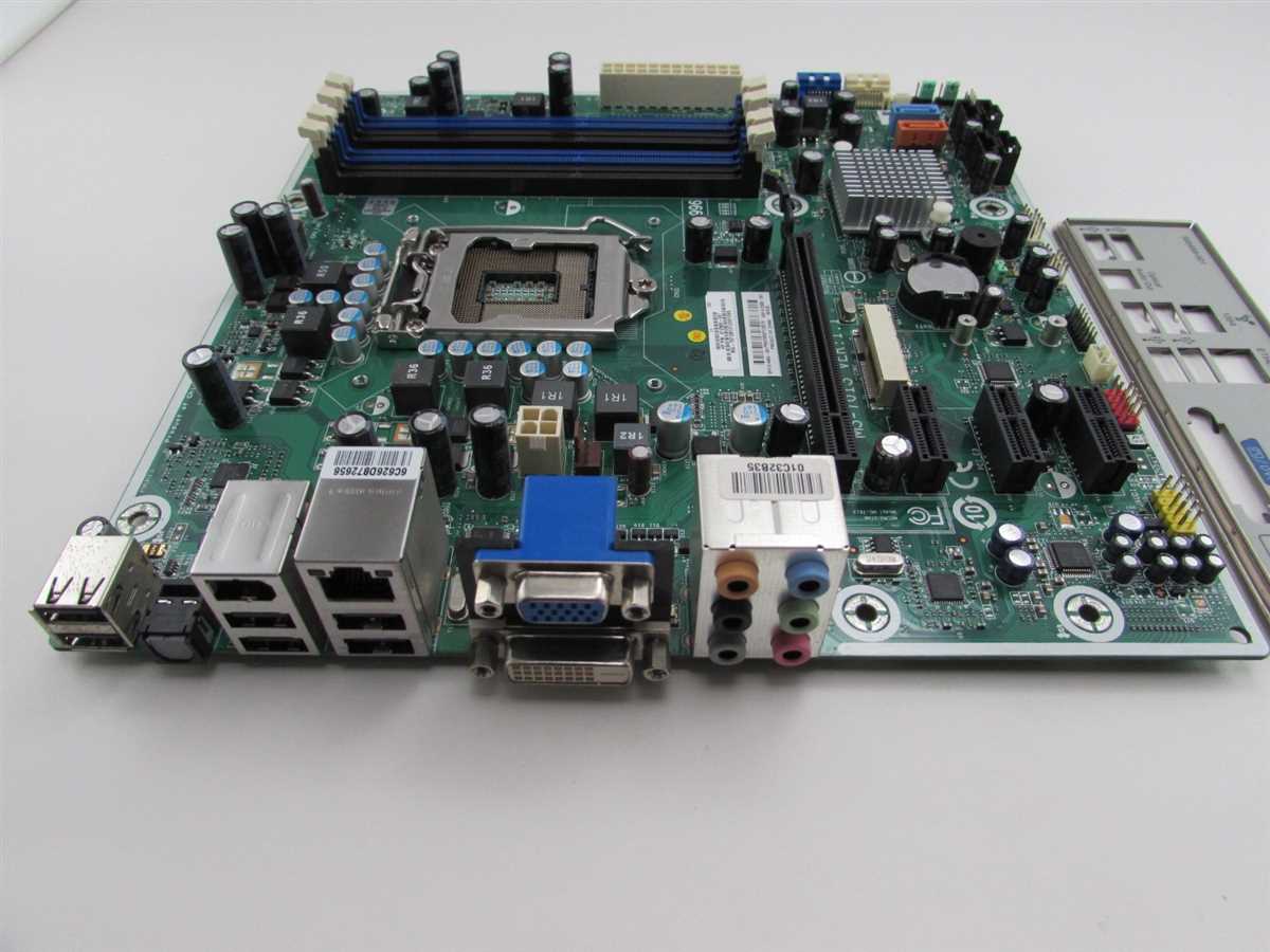 Exploring The Hp Pavilion P Motherboard A Detailed Diagram